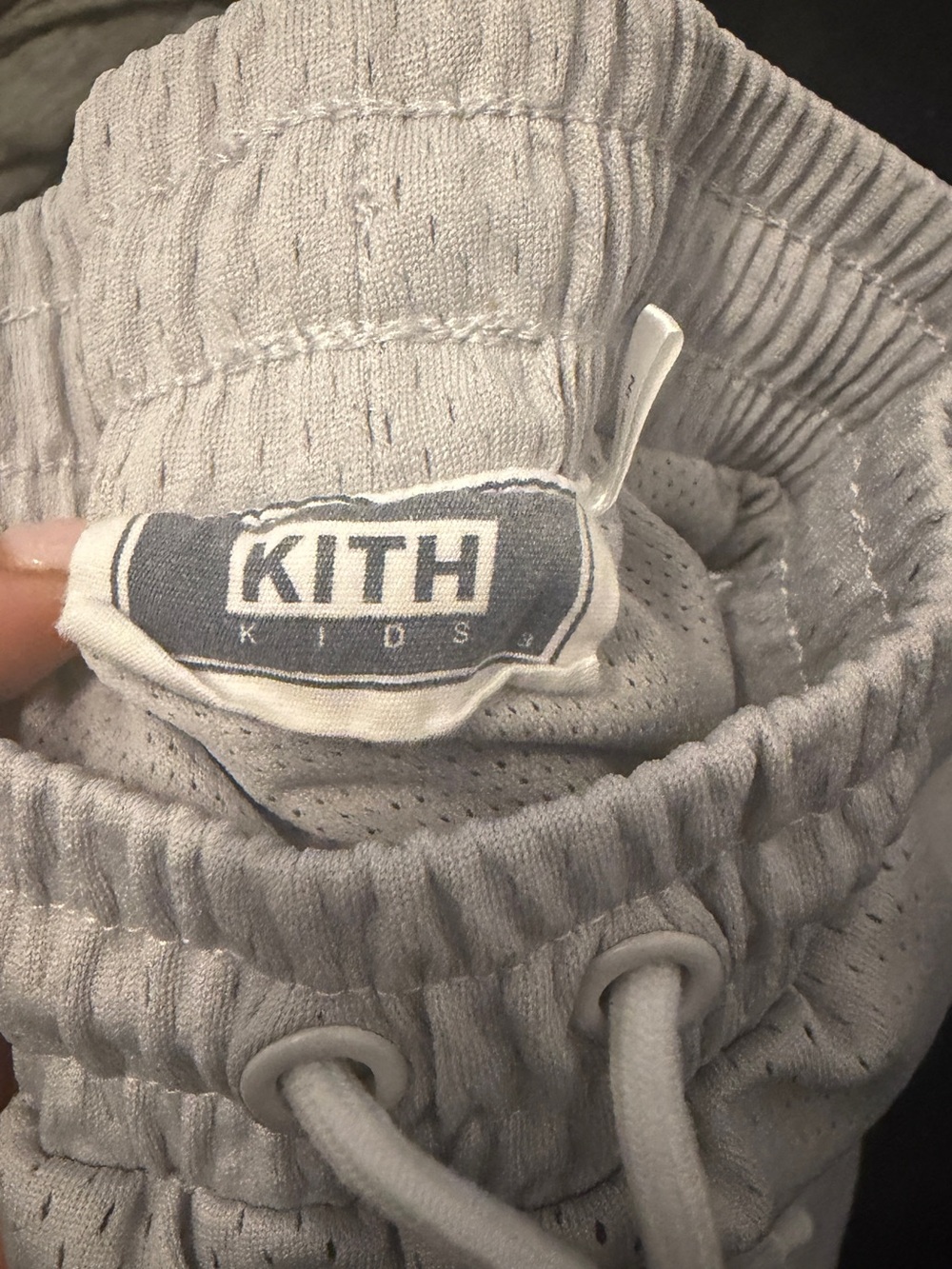 Kith Kids Heather Gray Elastic Waist Shorts